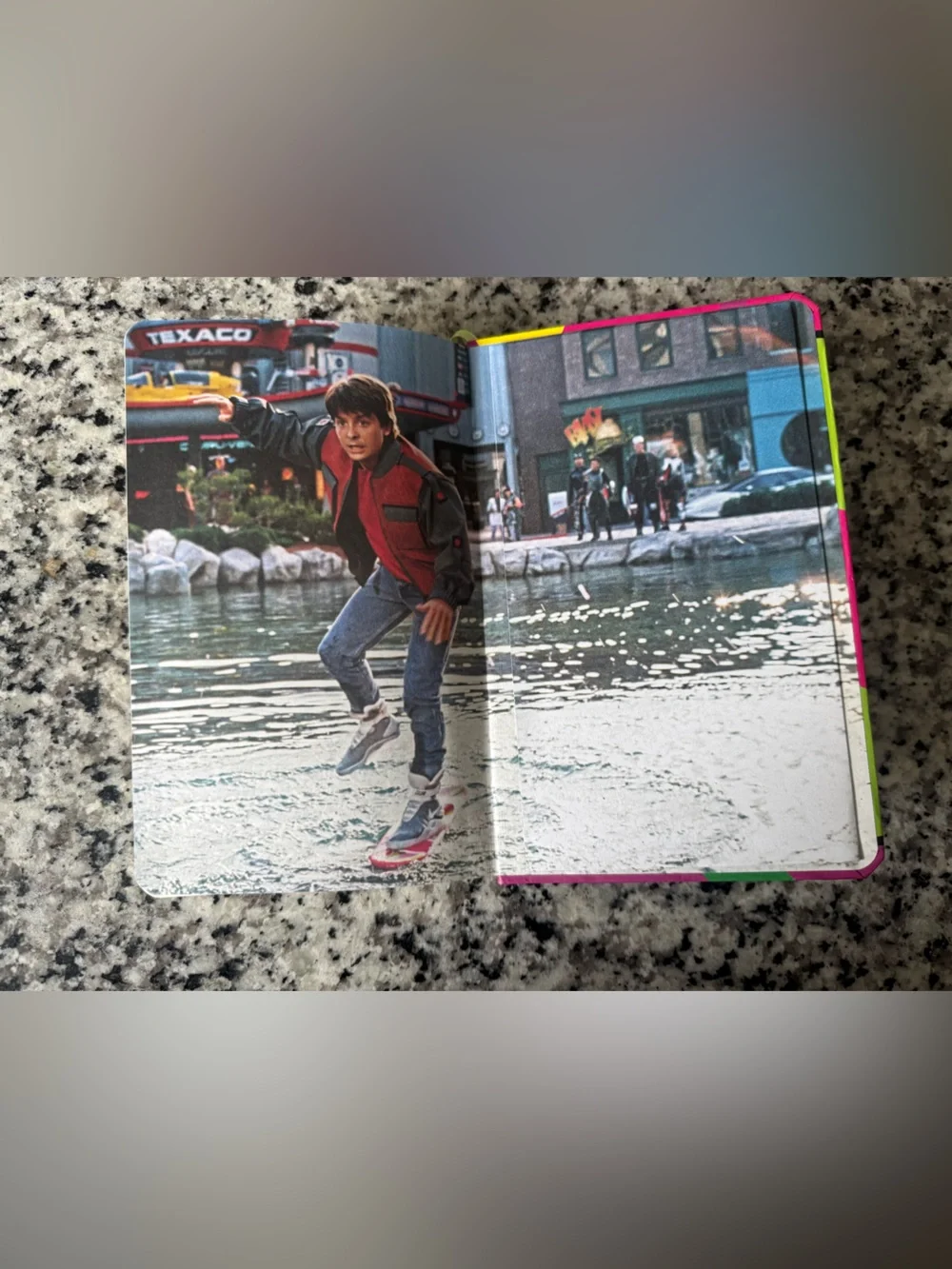 Back to the Future Pt II Lined Page Notebook